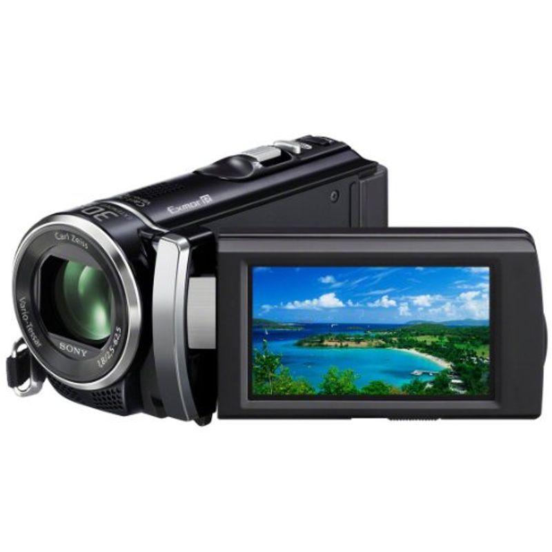 ソニー SONY HDビデオカメラ Handycam PJ210 ブラック : スカーレット