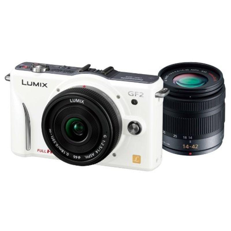 パナソニック ミラーレス一眼カメラ GF2 ダブルレンズキット(14mm/F2.5