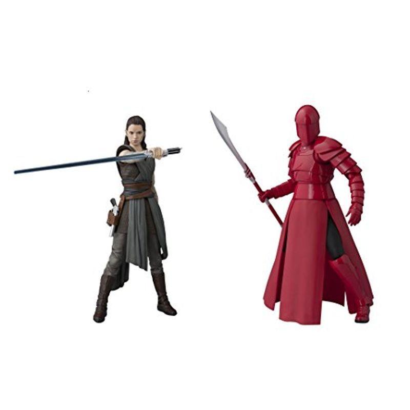 S.H.フィギュアーツ スター・ウォーズ レイ（THE LAST JEDI）、エリート・プレトリアン・ガード（ウィップ スタッフ）（2点同時