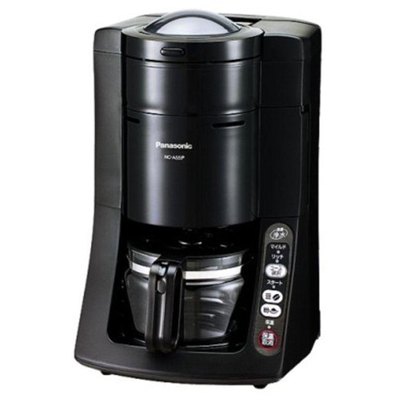 パナソニック 沸騰浄水コーヒーメーカー 容量5カップ ブラック NC-A55P-K 2mvetro パナソニック 沸騰浄水コーヒーメーカー 容量5カップ ブラック NC-A55P