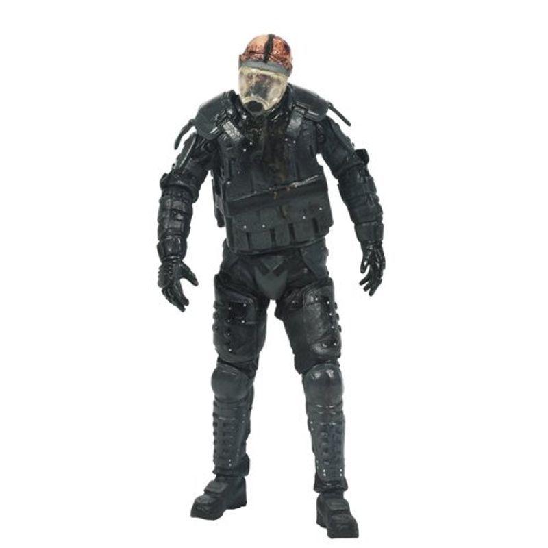 ウォーキング・デッドTVドラマ版 アクションフィギュア シリーズ4/ガスマスク ライオット・ギア ゾンビ