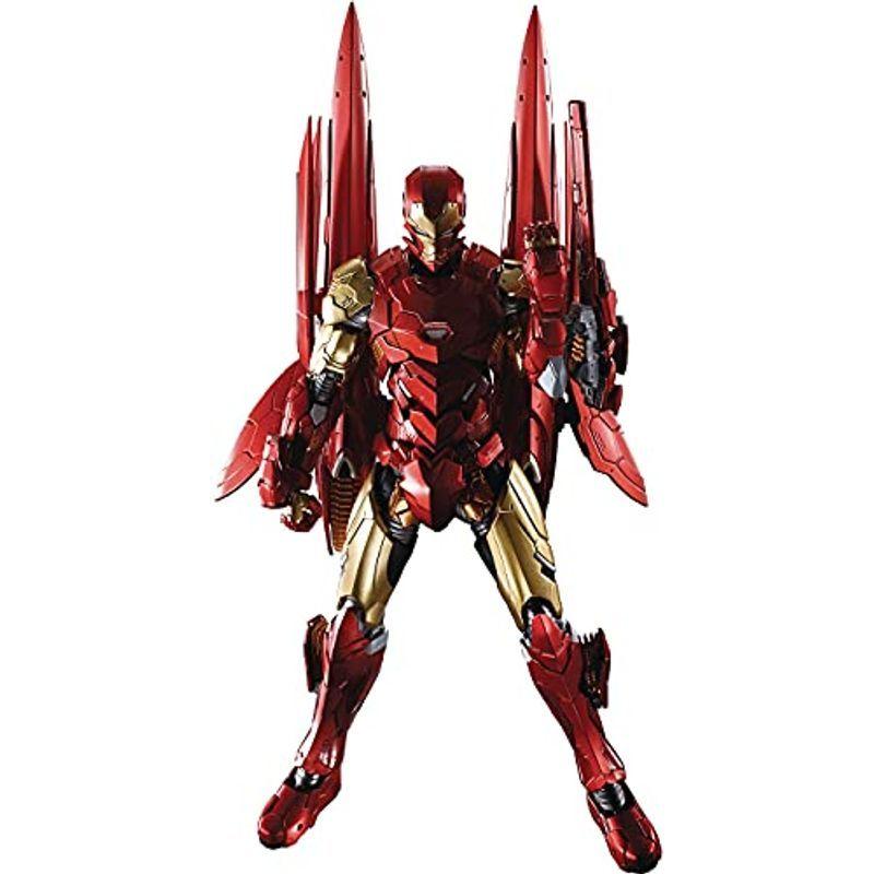 S.H.フィギュアーツ アイアンマン (テック・オン アベンジャーズ) 約155mm PVC&ABS＆ダイキャスト製 塗装済み可動フィギュア