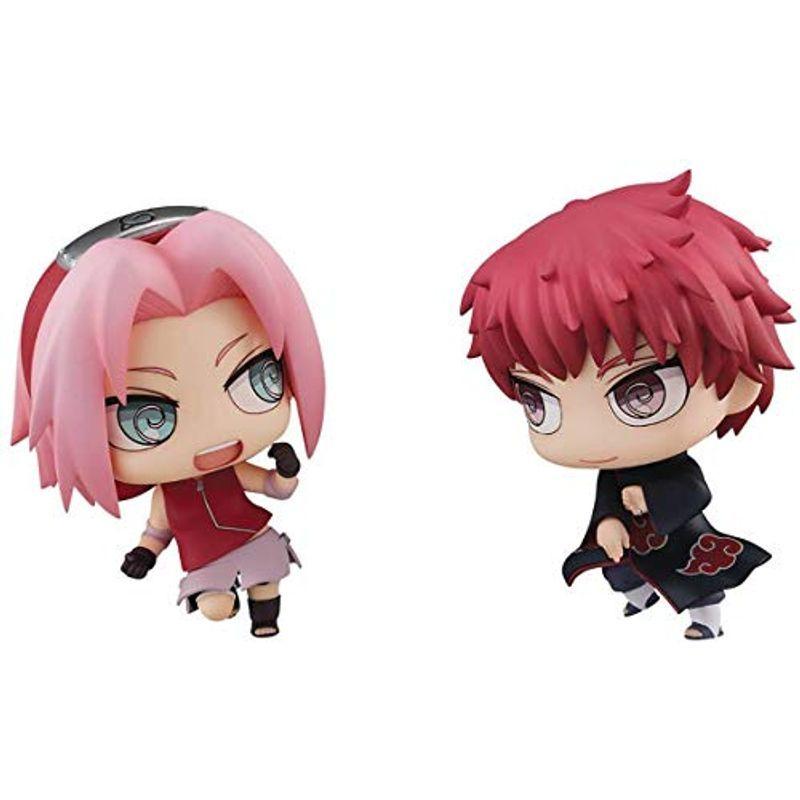ちみメガ バディシリーズ NARUTO-ナルト- 疾風伝 春野サクラVSサソリ 対決セット 約65mm PVC製 塗装済み完成品フィギュア