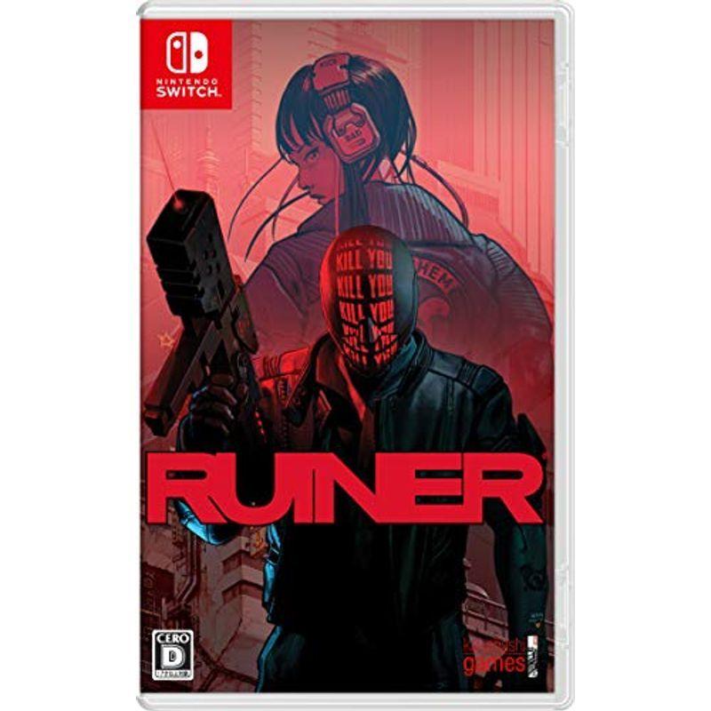 RUINER(ルイナー) - Switch (包み版果てしがない排他的権利一風変わった刺しゅう「弟」紋章、ステッカー居敷き、高品質工芸歌留多、オ Switch-ゲーム、おもちゃ