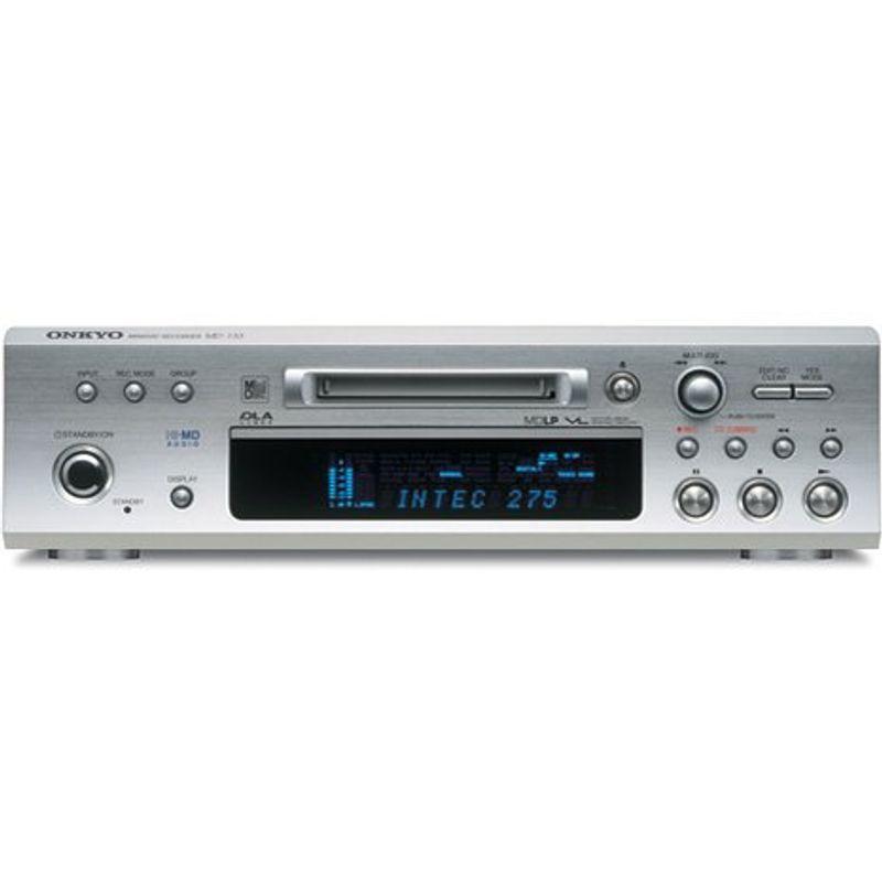 ONKYO オンキヨー　INTEC275シリーズ　MDデッキ　MD-133 Amazon.co.jp: ONKYO INTEC275 MDデッキ Hi-MD対応 シルバー MD