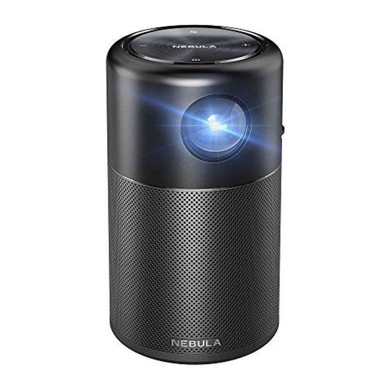 Anker　Nebula　Capsule　(Android搭載モバイルプロジェクター)100ANSI　ルーメン　DLP搭載　360