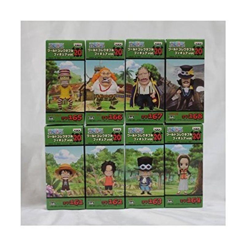 ワンピースワールドコレクタブルフィギュアvol.20 全8種