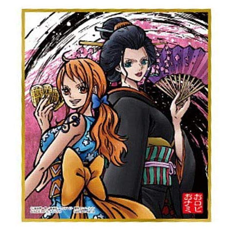 ワンピース 色紙ART ワノ国編 14.おロビ&おナミ(単品) :20220202201032