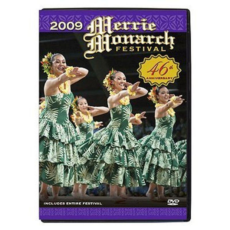 2009 Merrie Monarch FESTIVAL DVD ４枚組 2009 Merrie Monarch Festival Hula Competition DVD : スカーレット