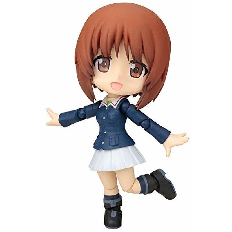 コトブキヤ キューポッシュ ガールズ&パンツァー 西住みほ ノンスケール PVC製 塗装済み可動フィギュア