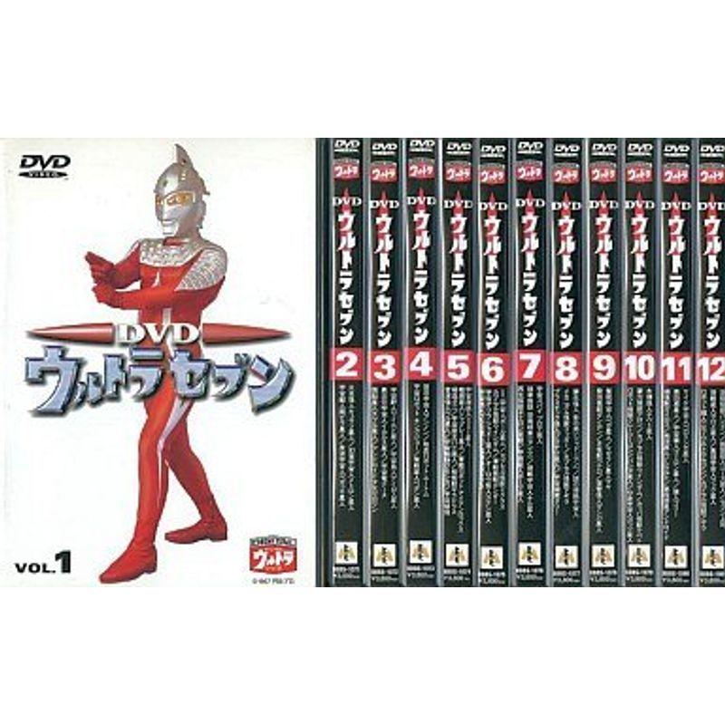 『ウルトラセブン』全12巻セット レンタル使用済DVD ウルトラセブン レンタル落ち 全12巻セット マーケットプレイスDVD