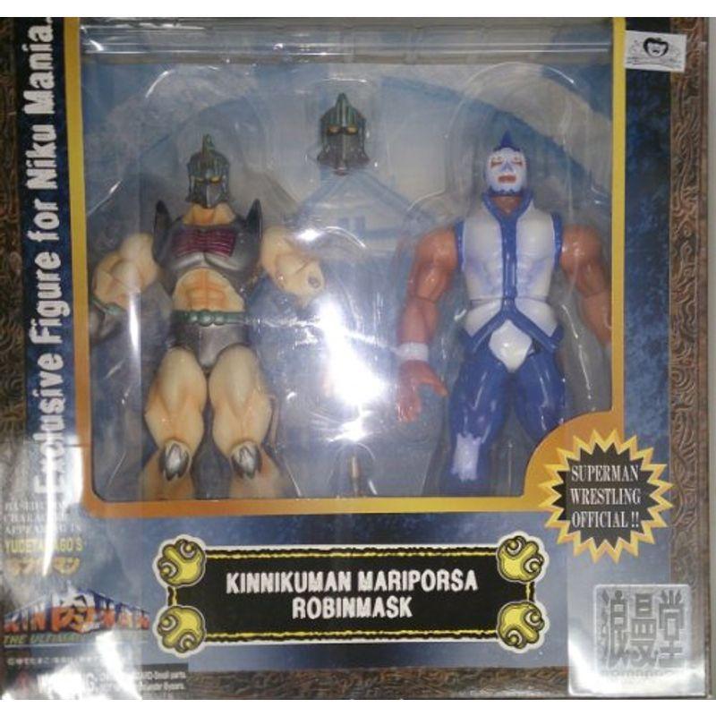 【中古】「未使用品」浪漫堂 キン肉マン 王位争奪戦 キン肉マン マリポーサ&ロビンマスク 浪漫堂 キン肉マン 王位争奪戦 マリポーサ&ロビンマスク