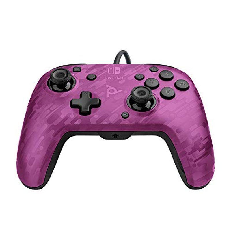 PDP Nintendo Switch Faceoff Deluxe+ Audio Wired Controller - Purple カルシウム ゲーム、おもちゃ-テレビゲーム-本体