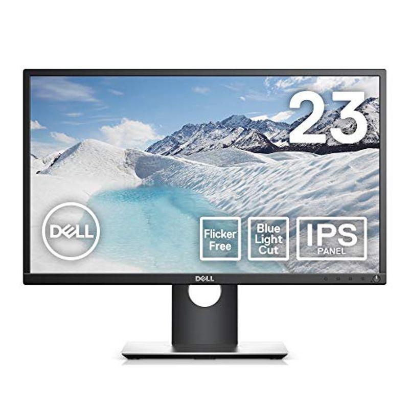 Dell モニター 23インチ 超広視野角&スリムベゼル/フルHD/フリッカー
