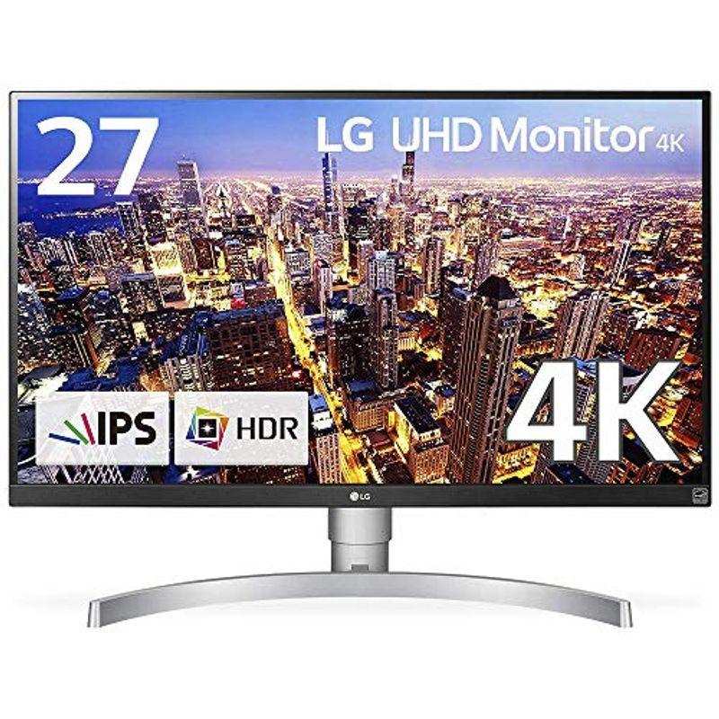 LG モニター ディスプレイ 27UK650-W 27インチ/4K/HDR10対応(標準輝度