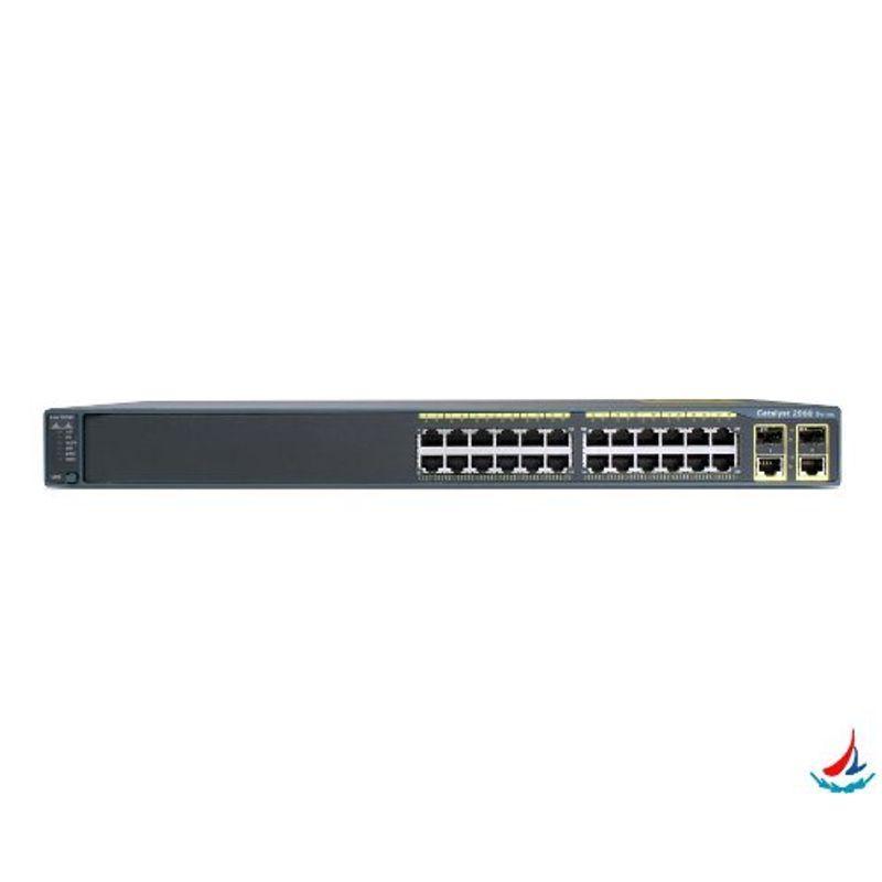 CISCO Catalyst 2960-24TC-L インテリジェント イーサネット スイッチ WS-C2960-24TC-L｜scarlet2021