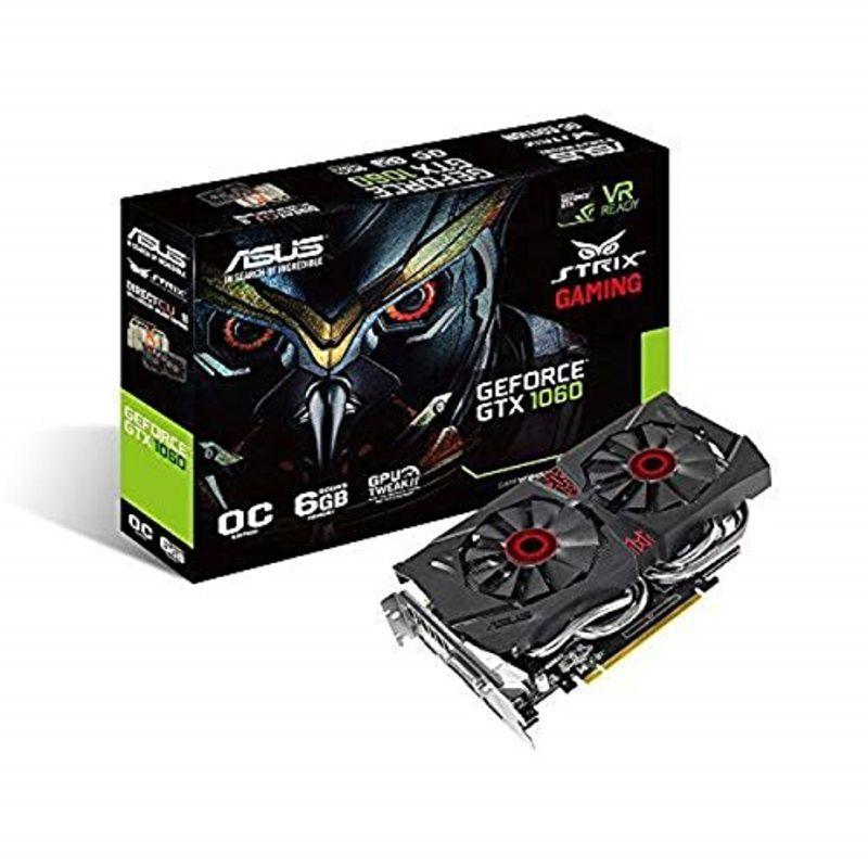 ASUS R.O.G. STRIXシリーズ NVIDIA GeForce GTX1060搭載ビデオカード オーバークロック メモリ6GB Sのサムネイル