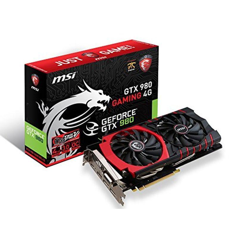 MSI GTX 980 GAMING 4G グラフィックスボード VD5504 GTX 980 GAMING 4G