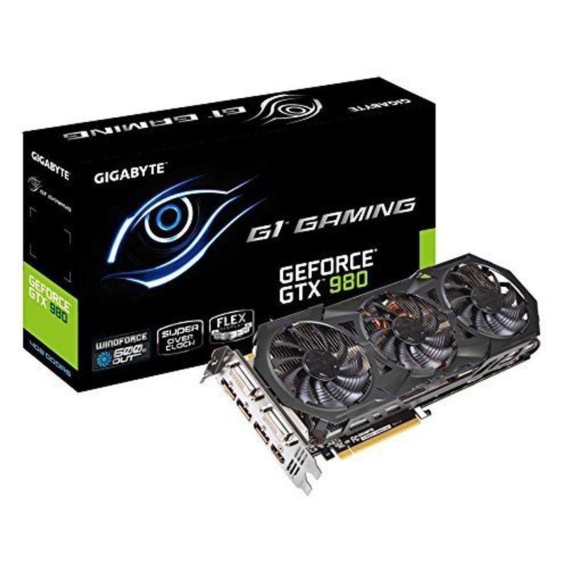 ●未使用品 ●グラフィックボード GTX980 ●G1 GAMING Gigabyte GV-N980G1 GAMING-4GD G1 Gaming, GeForce GTX 980, 4GB