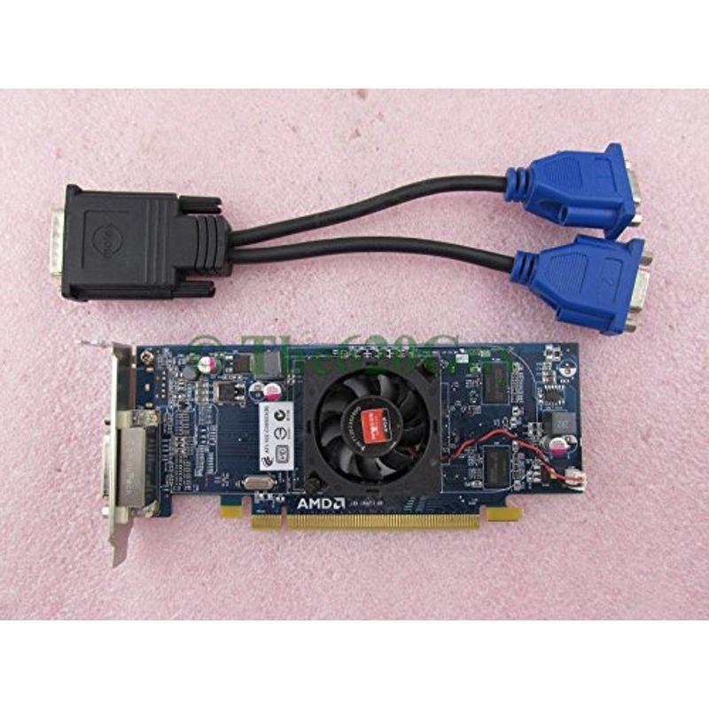 Dell HFKYC AMD Radeon HD 6350 512MB DDR3 PCIe x16 ロープロファイルビデオカード + Y C