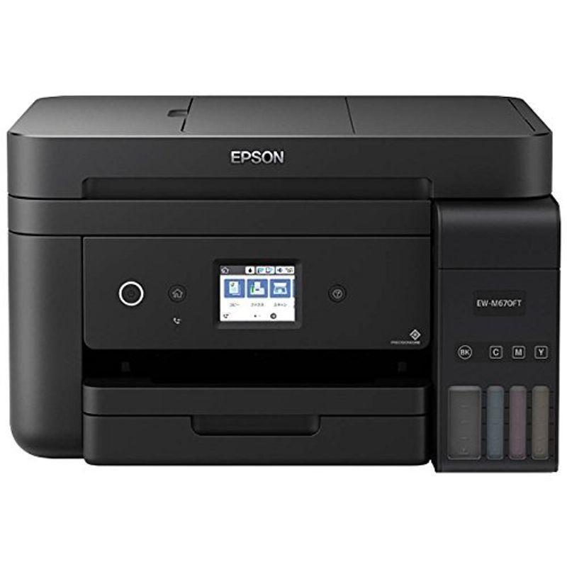 エプソン ew m 670 ft プリンタ a 4 カラー インクジェット 複合 機