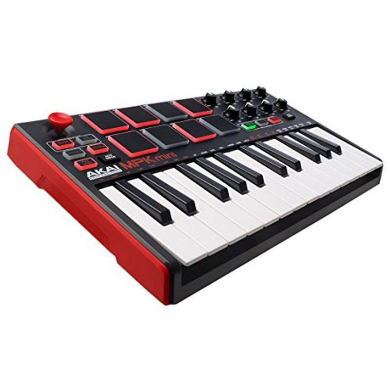 Akai Professional USB MIDIキーボードコントローラー 8パッド MPK