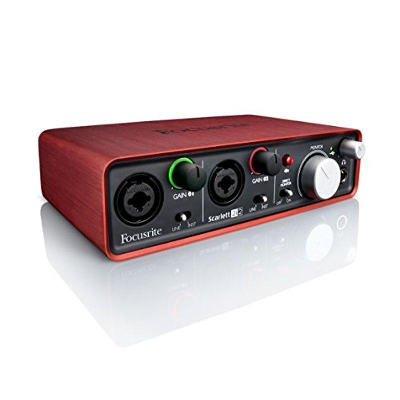 Focusrite Scarlett 2i2 オーディオインターフェイス : 20220211212050 