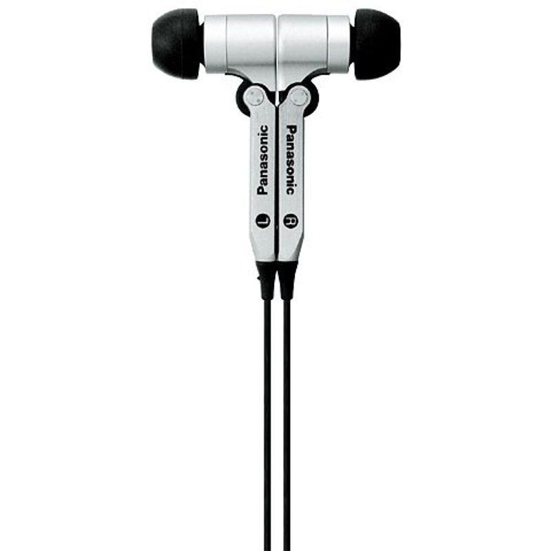【極美品】Panasonic RP-HJE70 有線イヤホン 純正品 生産終了品 パナソニック インナーイヤーヘッドホン シルバー RP-HJE70-S
