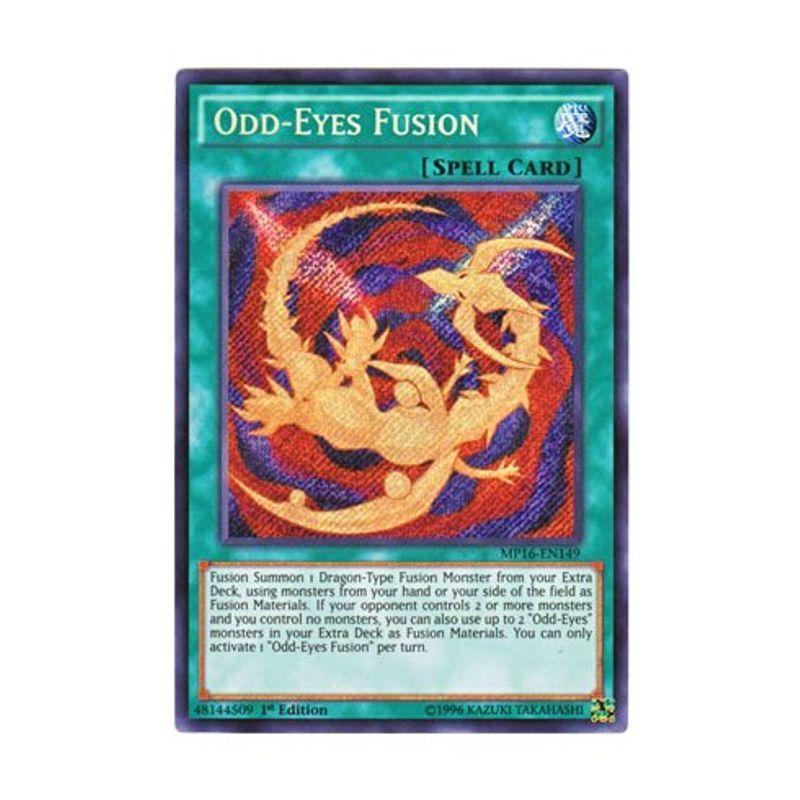 遊戯王 英語版 MP16-EN149 Odd-Eyes Fusion オッドアイズ