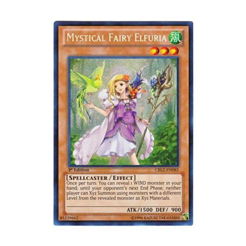 遊戯王 英語版 CBLZ-EN085 Mystical Fairy Elfuria 神秘の妖精 エル 