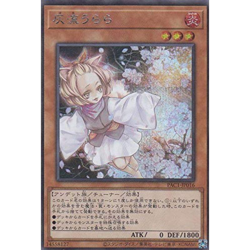 遊戯王 PAC1-JP016 灰流うらら (日本語版 シークレットレア) PRISMATIC