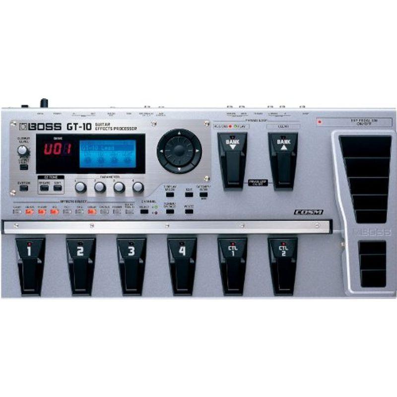 BOSS GT-10 マルチエフェクター 専用バッグ付 【動作確認済み】 BOSS GT-10 マルチエフェクター 専用バッグ付 【動作確認済み】 【公式