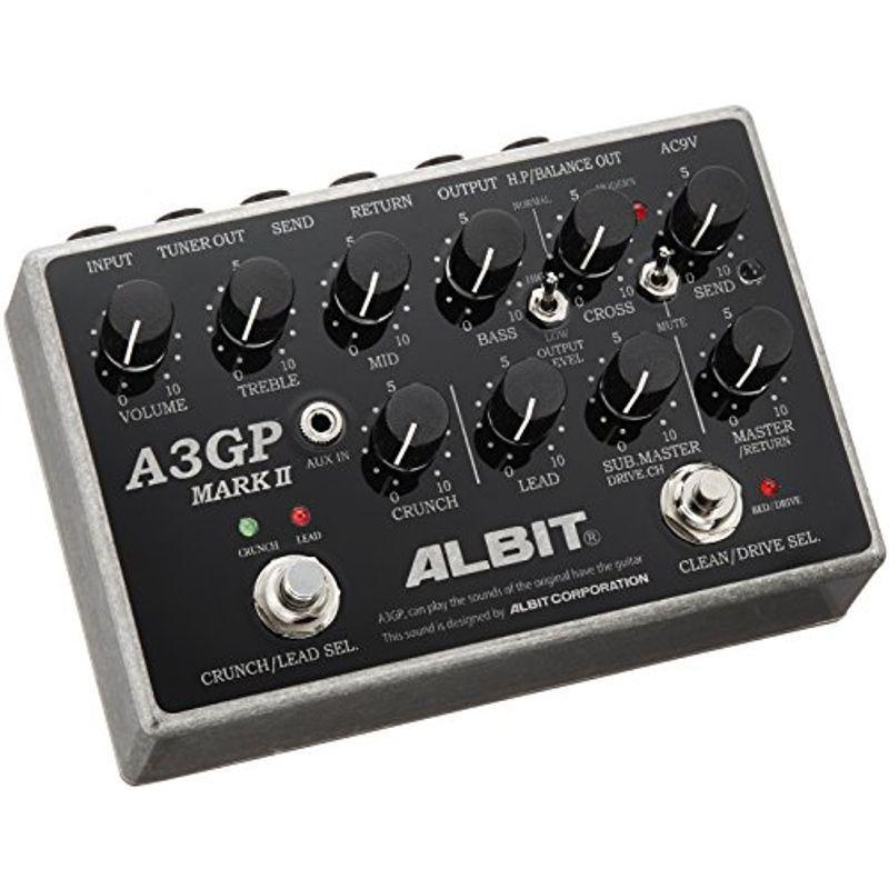 ALBIT GUITER PRE-AMP ギタープリアンプ A3GP MARKII