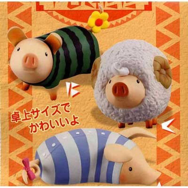 モンスターハンター　プーギーリトルソフビとキーチェーンとぬいぐるみ モンスターハンター プーギーリトルソフビ2 全3種セット