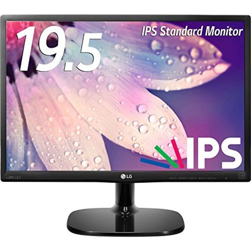 LG モニター ディスプレイ 20MP48A-P 19.5インチ/WXGA+(1440×900)/IPS 非光沢/D-Sub/ブルーライト低