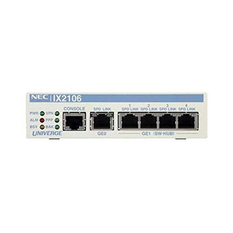 NEC BE117769 VPN対応 高速アクセス ルータ 高速 NEC BE117769 5年無償保証 VPN対応高速アクセスルータ UNIVERGE IX2106