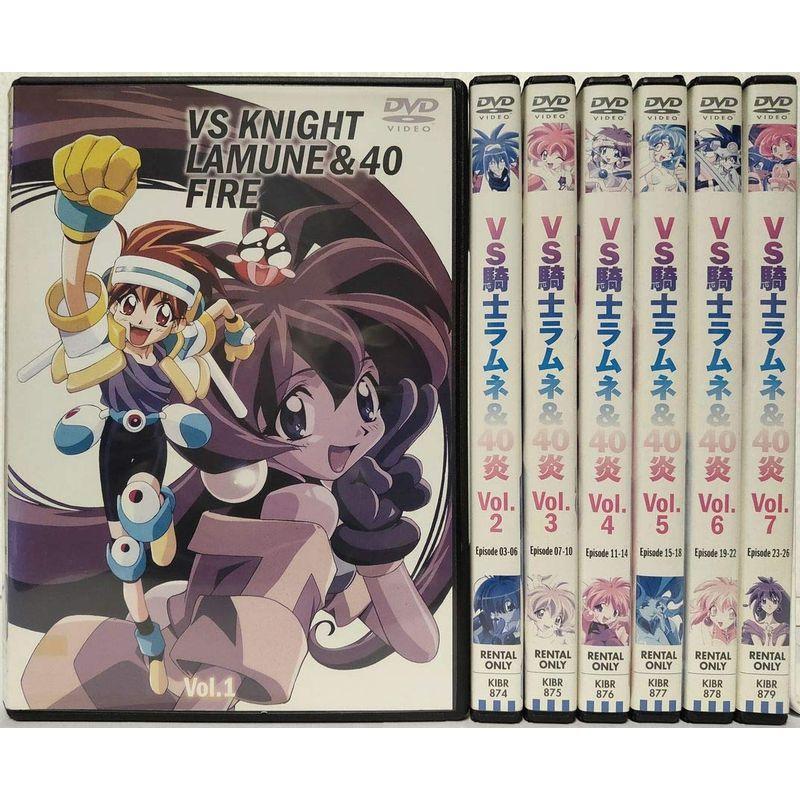 未開封未開封　VS KNIGHT LAMUNE & 40 FIRE DVDセット VS騎士ラムネ&40 炎 レンタル落ち 全7巻セット マーケットプレイス DVD