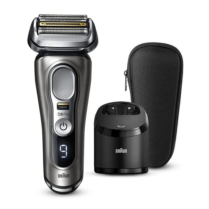 BRAUN Series 9 Pro 9455cc 洗浄機+シェーバーケース付き ブラウン シリーズ9Pro 9455cc 洗浄機+シェーバーケース付き 電気