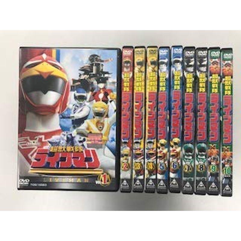 超獣戦隊ライブマン レンタル落ち全10巻セット : スカーレット2021