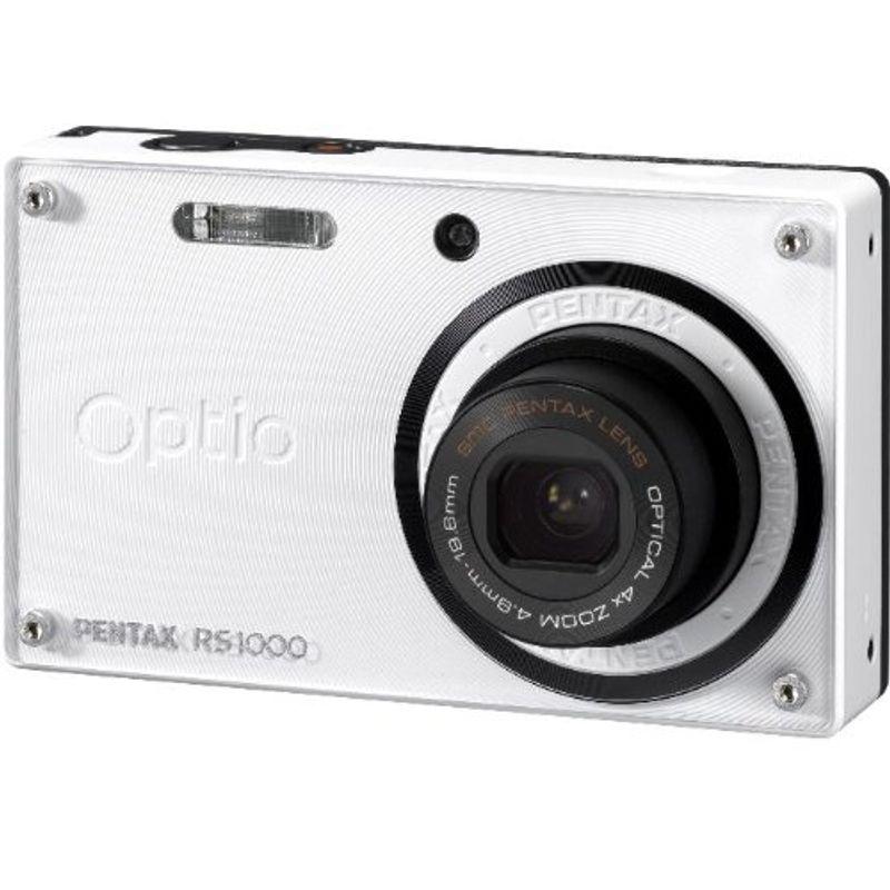 PENTAX デジタルカメラ Optio RS1000 ホワイト 1400万画素 27.5mm 光学 