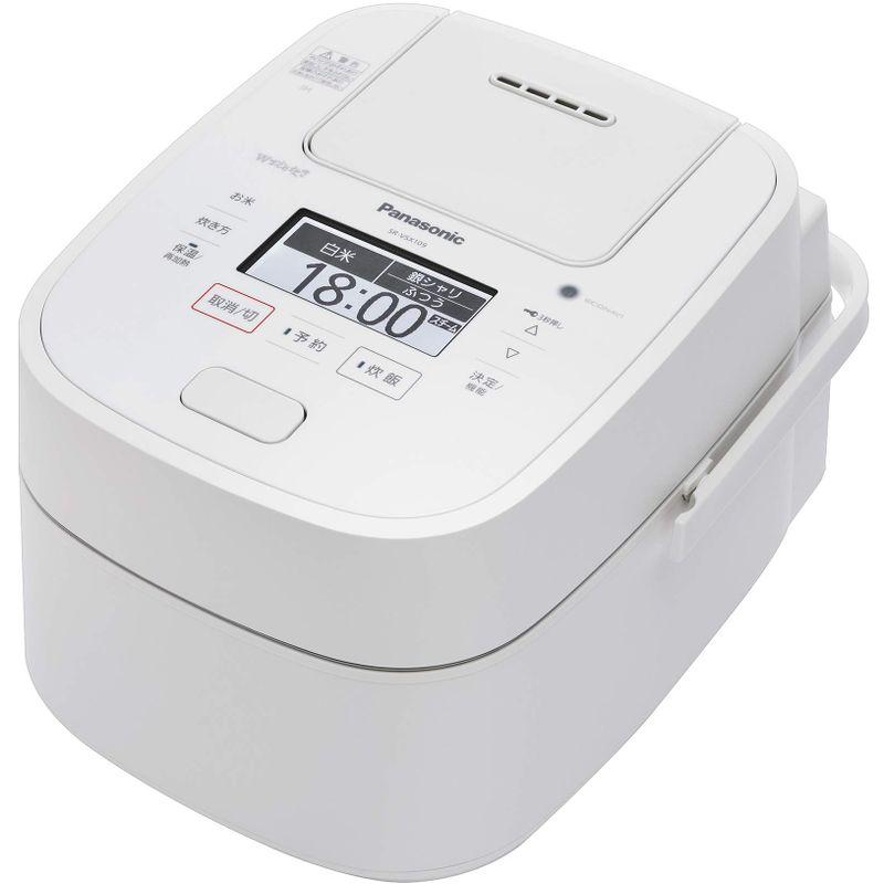 パナソニック 炊飯器 5.5合 スチーム&可変圧力IH式 Wおどり炊き 