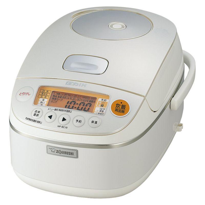 象印 圧力IH炊飯器 5.5合 ホワイト NP-BC10-WA : スカーレット2021 