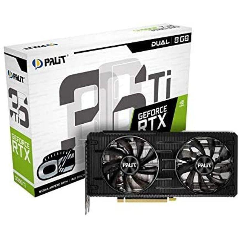 Palit(パリット) GeForce RTX 3060 Ti Dual OC V1 8GB LHR版