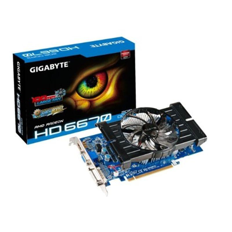 GIGABYTE グラフィックボード AMD Radeon HD6670 2GB PCI-E GV-R667D3