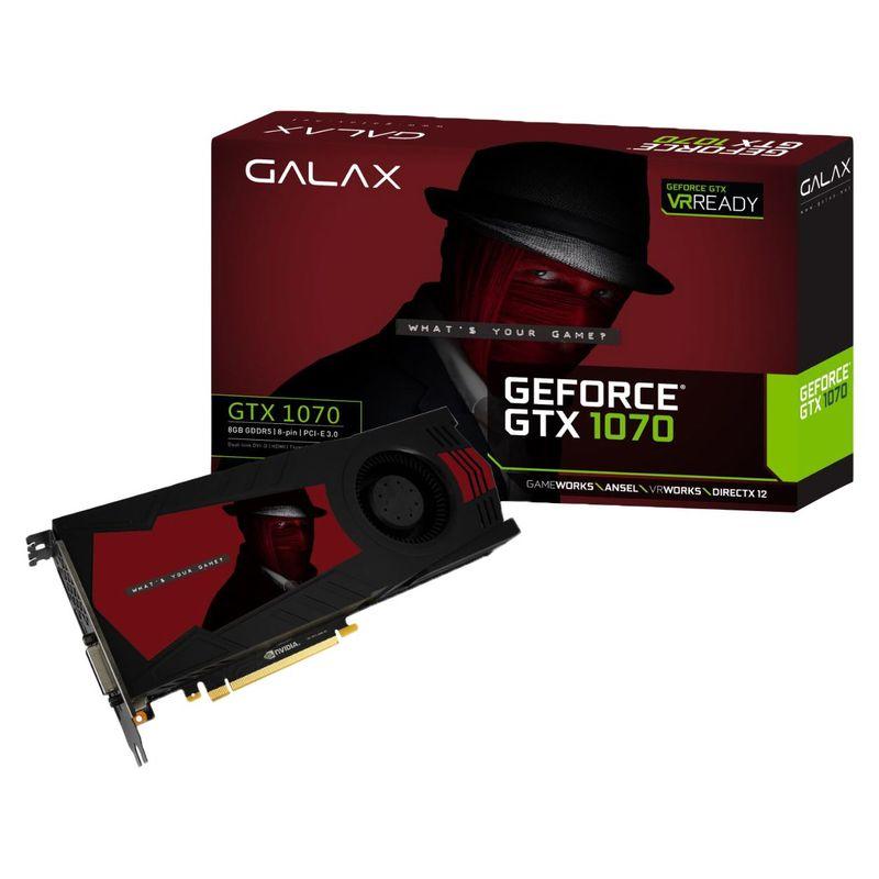 GALAX Pascalアーキテクチャ採用 GeForce GTX 1070 グラフィックボード ブロワーファンモデル(型番:GF PGTX ...