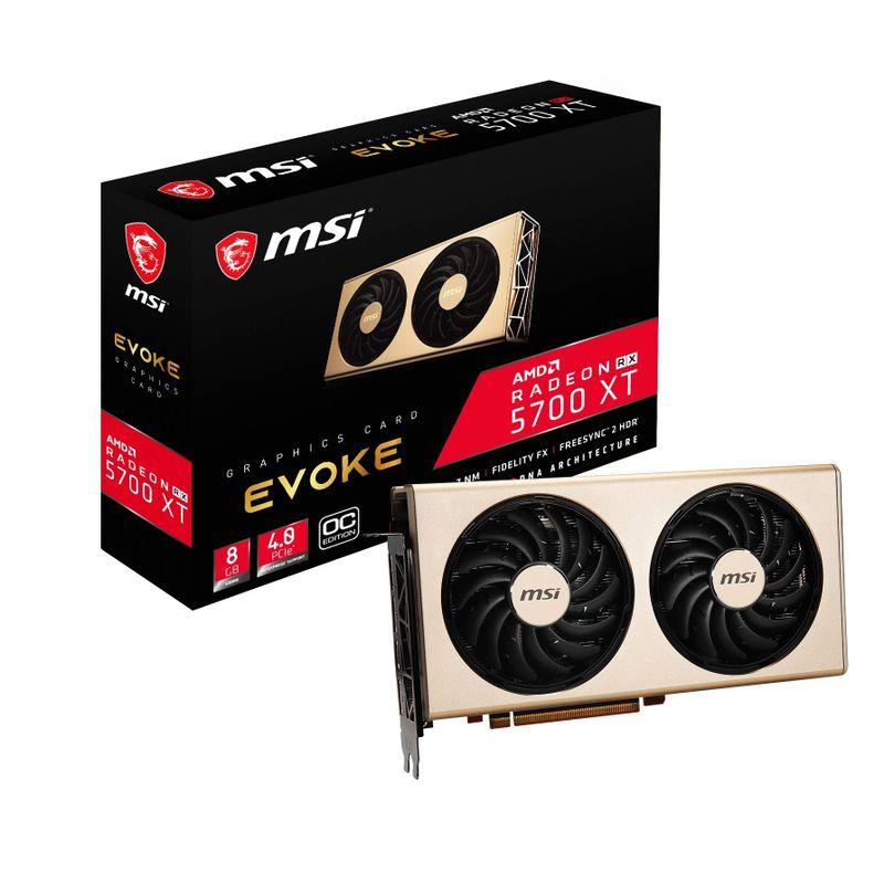MSI Radeon RX 5700 XT EVOKE OC グラフィックスボード VD7054