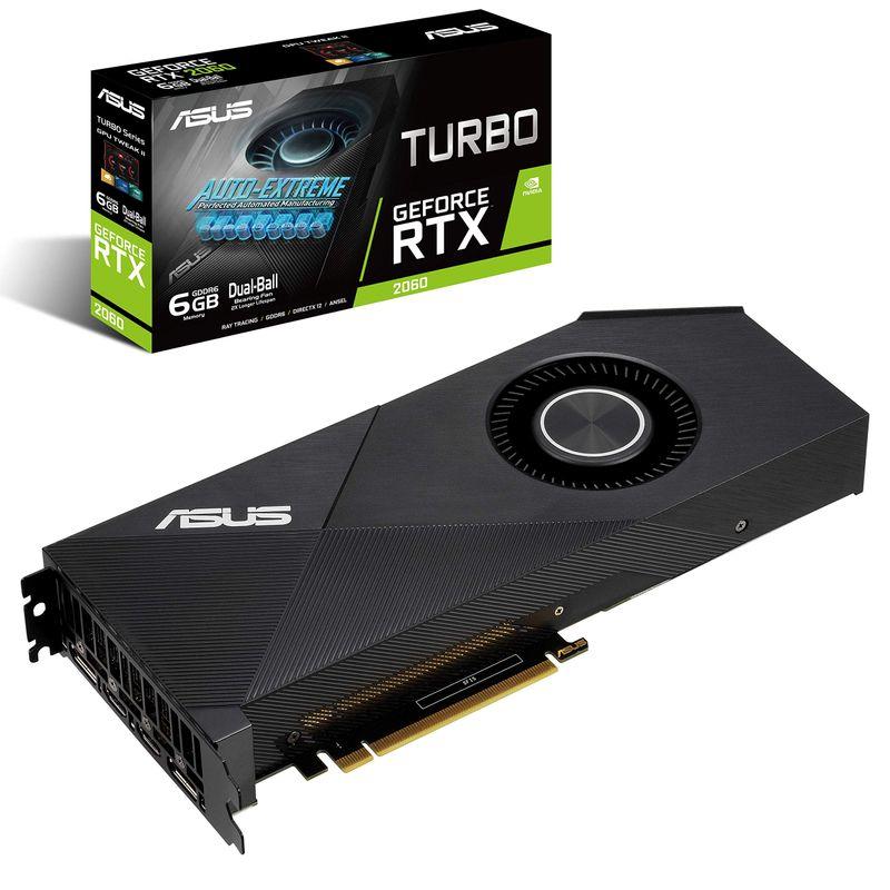 ASUS NVIDIA RTX2060 搭載 デュアルボール ベアリング ファン モデル