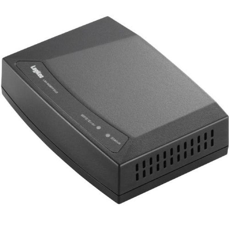 Logitec IEEE802.11g b準拠 双方向通信対応無線プリントサーバ LANWGMFPS/U2 2023060712083400907スカーレット2021