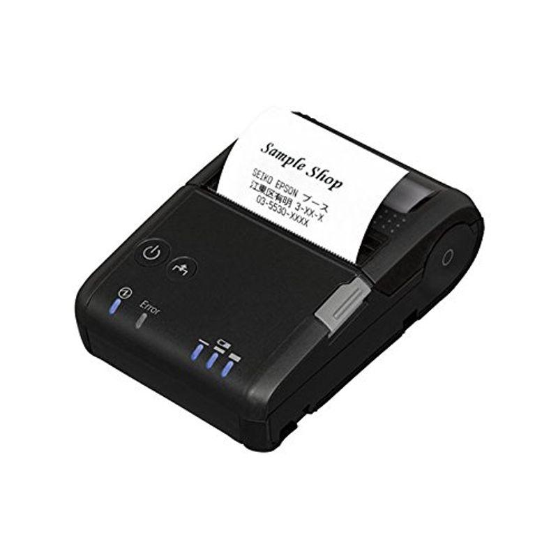 エプソン レシートプリンター/モバイル型/58mm幅/ブラック/無線LAN 