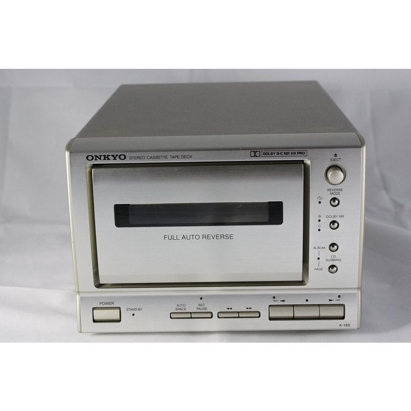 ONKYO オンキヨー（オンキョー） K-185-S カセットデッキ